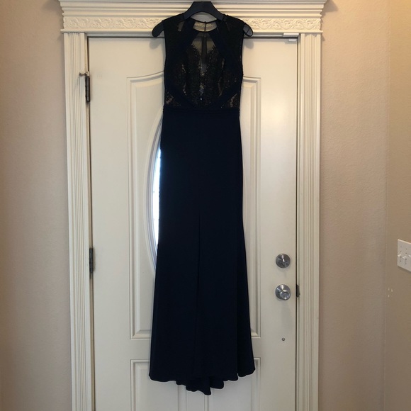 Navy gown - Picture 3 of 6